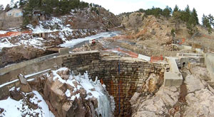 Nelson Big Dam - During Restoration